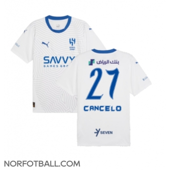 Billige Fotballdrakt Al-Hilal Joao Cancelo #27 Replika Bortedrakt 2024-25 Kortermet